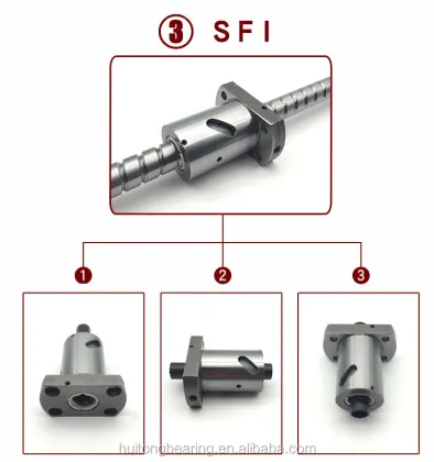 Hiwin Ball Screw SFS2010 for CNC Machines - 2000mm Linear Actuator with Ball Bearing Set, China Price