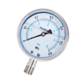 Stainless Steel Pressure Gauge Thread Oil Pressure Gauge