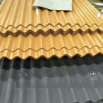 Zinc Coated Steel Corrugated Roofing Sheet Metal Roofing