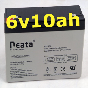 Neata Hot sale 6V 10Ah lead acid battery used for electric scale
