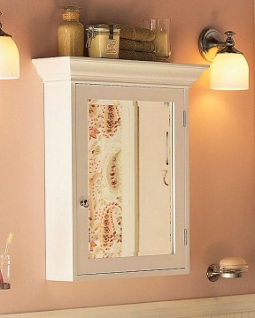 Elegant Bathroom Surface Mount Mirror Medicine Cabinet
