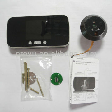 Hot sale night vision wide angle 3 inch touch screen security digital door viewers PY-V513