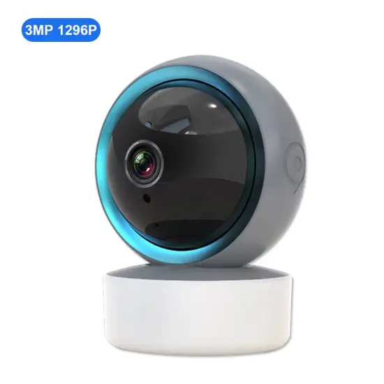 AI-Enabled 1080p HD Indoor Security Camera with Wi-Fi, Human & Pet Detection, App & PC System Compatibility