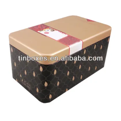 chinese rectangular metal tin , metal tin can ,metal tin box