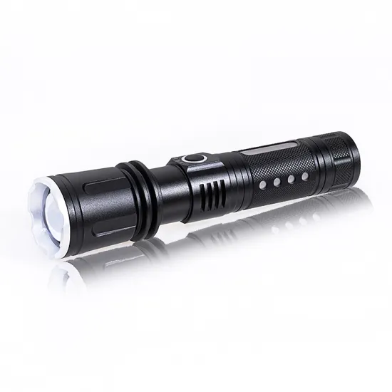 Waterproof LED Torch: Strong Light Long-Range Telescopic Zoom Flashlight