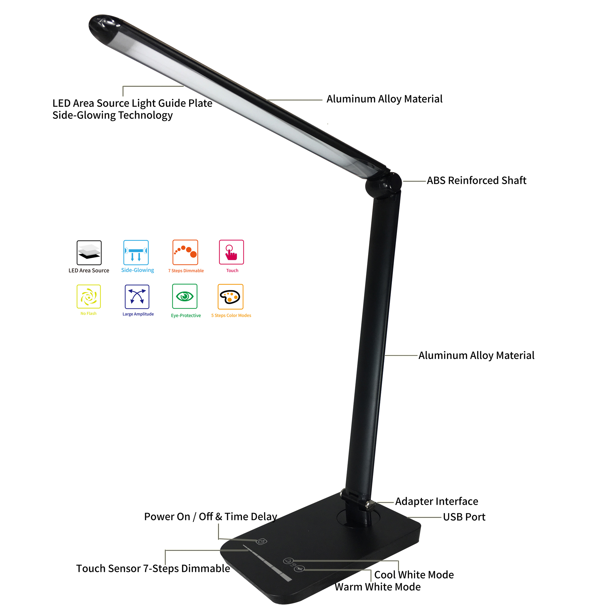 LED Working Desk Lamp Table Lamp Desk Light