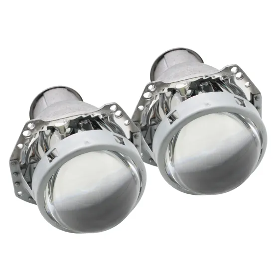 TAOCHIS 3.0 inches Clear Glass Car Bi-Xenon Headlight Projector Lens - Compatible with Hella3R H7S Type Headlights Retrofit