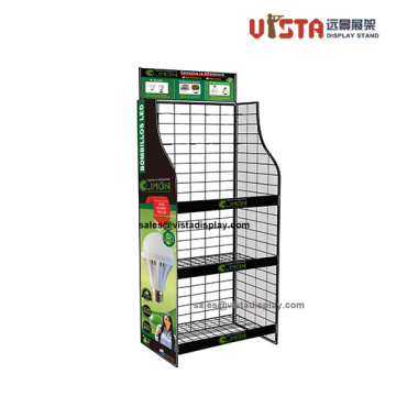 3 Shelf Custom Fold-up Wire Display Shelving