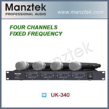 Manztek UK-340 Professional UHF Wireless Microphone