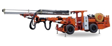 Rig Penggerudian Bawah Tanah 58KW dengan Montabert Drifter