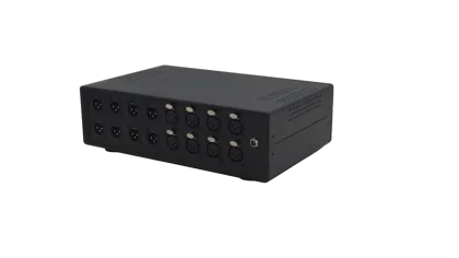 4 In 4 Out XLR Balanced Audio Switcher