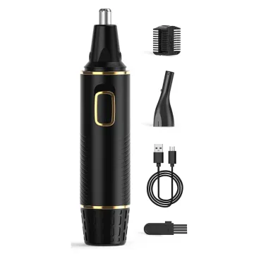 Rechargeable Electric Nose and Ear Hair Trimmer