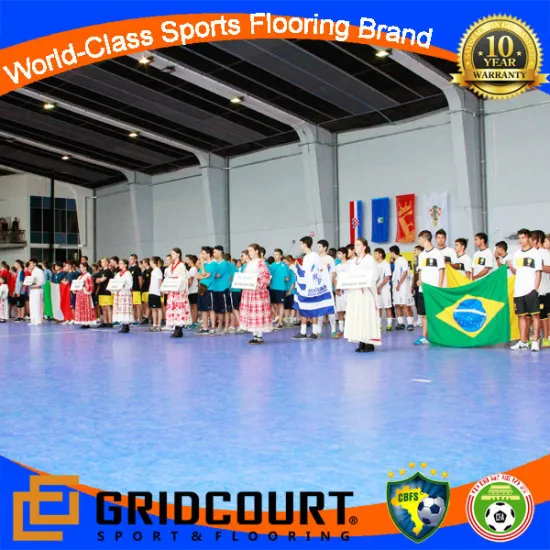 2014 Gridcourt indoor futsal flooring