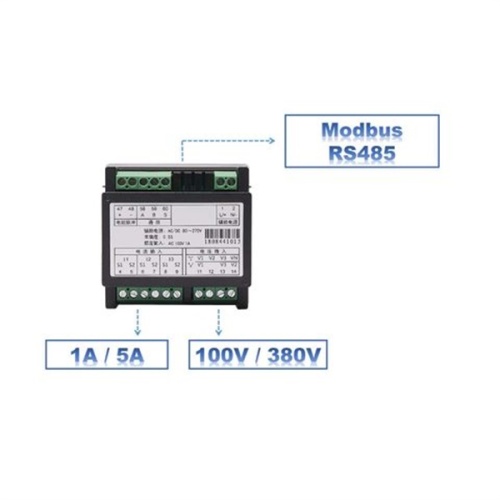 LCD -Panel Einphase -Amperemeterstrom -Messgerät Digital Ampere Panel -Messgerät