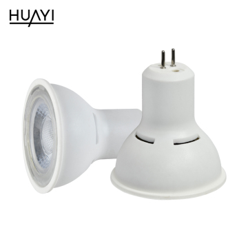 HUAYI New Arrival Aluminum PC AC220V-240V GU10 5W LED Bulbs