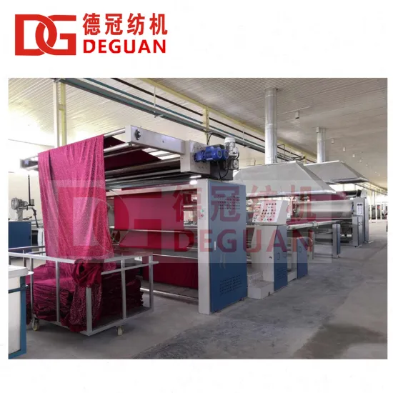 Open Width Compactor for Cotton Fabric with Pin Chain and Banket Compaction