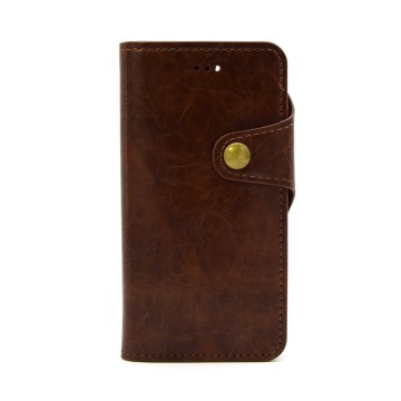 SHOWKOO original top quality brown leather cases for iphone 7