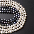 Craft Black Freshwater Pearl Beads for Jewelry Making