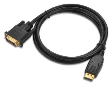 Displayport male to DVI male cable dvi cable