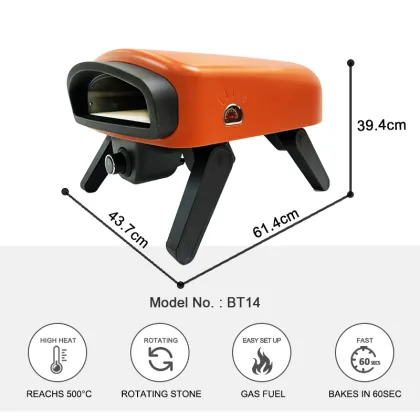 New Outdoor Garden Eureka Gas Commercial Pizza Ovens