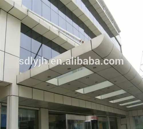 shopfronts Aluminum Composite Panel for wall cladding