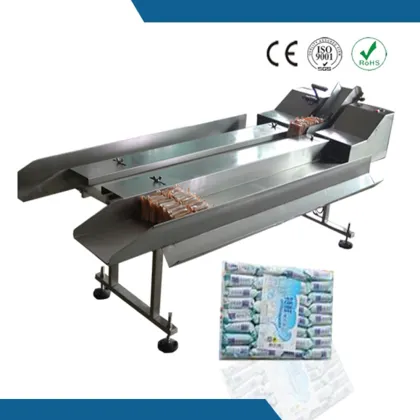 Scientific and flexible biscuit stacking machine