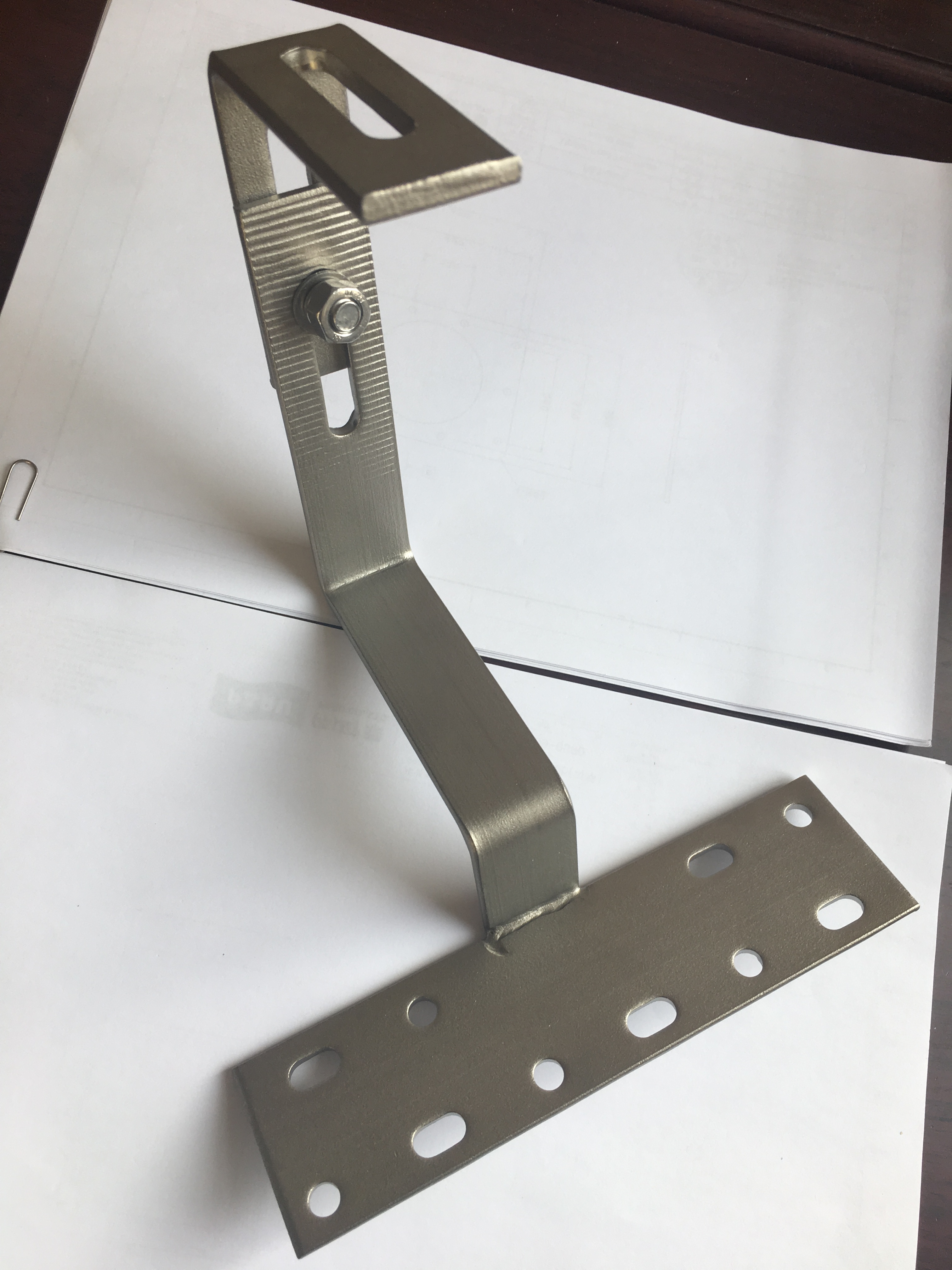 Stainless steel adjustable rooftop hooks