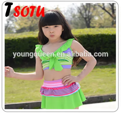 ET5 2016 summer the new girl swimsuit butterfly knot split swimsuit bikinis