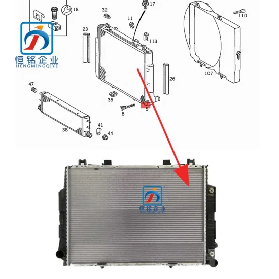High Quality Radiator Water Cooler for W140 S420 S500 S600 (1992-1999) - Part Number 1405001003