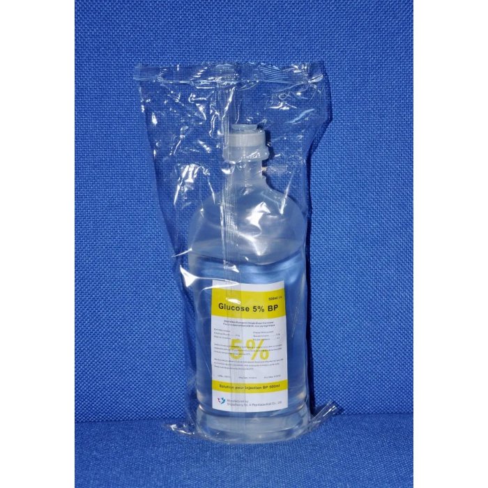 حقن/ منقوع جلوكوز 5% 500 مل