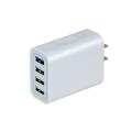 fast Charging 3.0 Wall Charger 4-Ports USB adapter