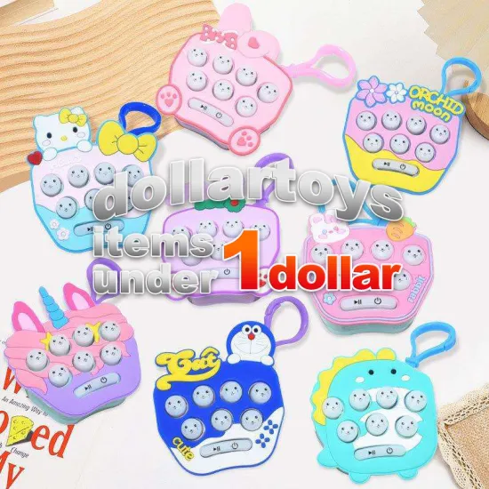 1 Dollar Toys: Sensory, Montessori, and Fidget Keychains for Children
