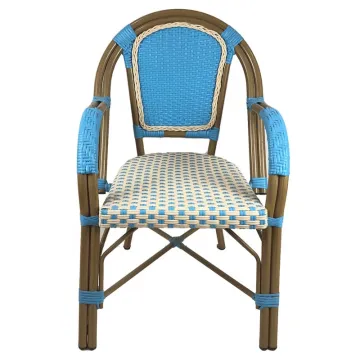 Cheap Patio Furniture Outdoor French Bistro Rattan Chair