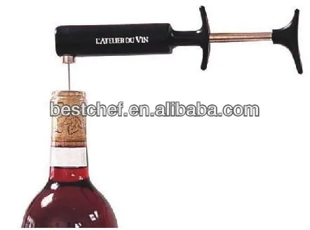 Air pull corkscrews opener