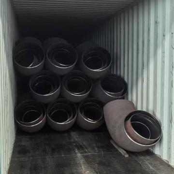 Custom size steel pipe elbow production