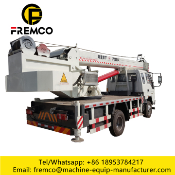 Double-axle Drive 16ton Mobile Truck Crane