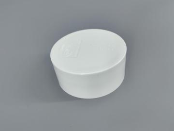 Pengeluaran pesat topi soket putih PVC