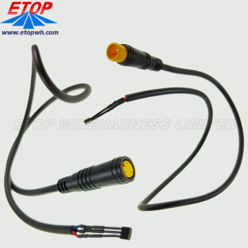 custom waterproofing ebike connector sensor cable assembly