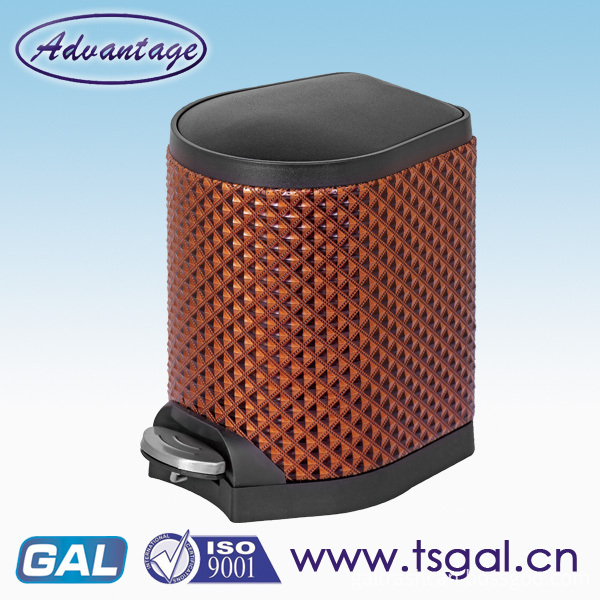 Recycling bins PU leather body dustbins