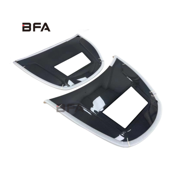 2017-2022 Tesla Model 3 & Model Y Carbon Fiber Hood Clear Glass Style Body Kit