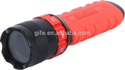 GF-5034 4AA Battery 1W LED Dive torch waterproof flashlight Diving