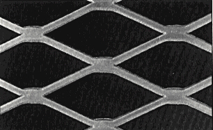 Aluminum expanded metal mesh