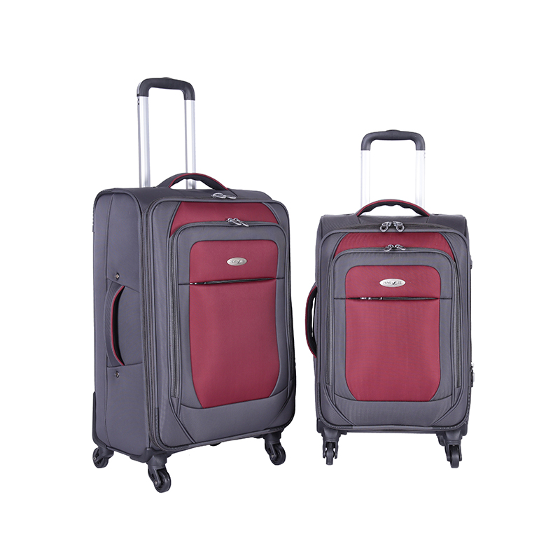 Expandable Unisex Soft Trolley Luggage