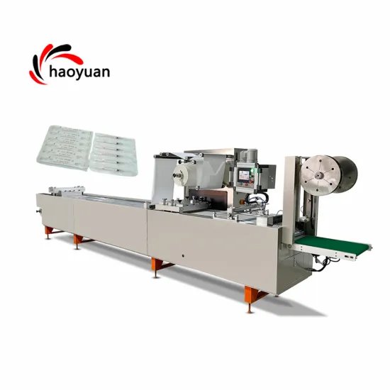 Haoyuan HY-420 Oral Syringe Blister Packing Vacuum Forming Machine