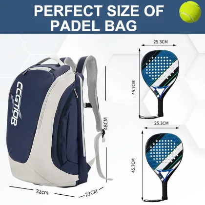 Durable Padel Backpack for Ultimate Court Gear Organization