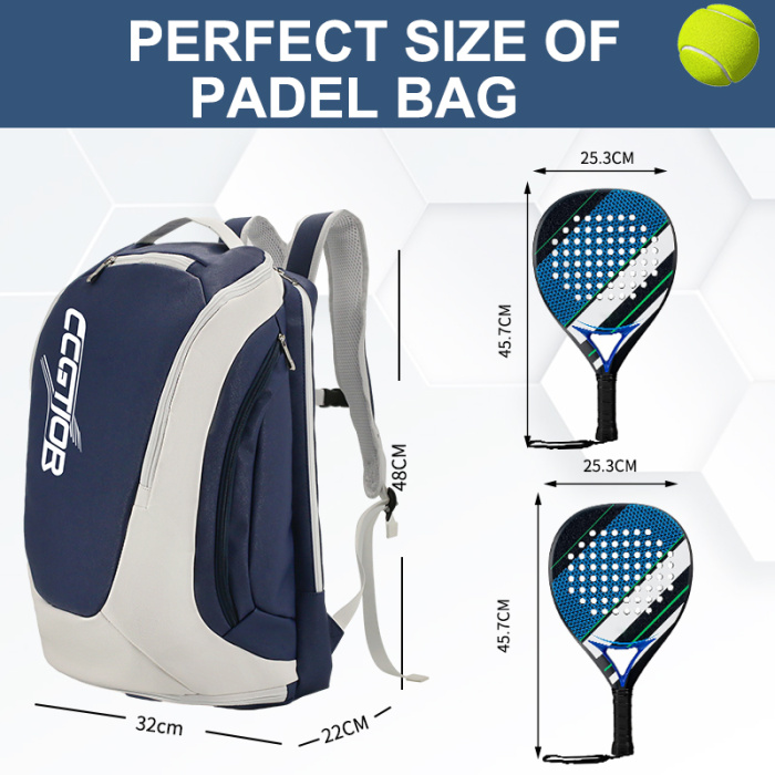 Durable Padel Bag with Padded Compartment