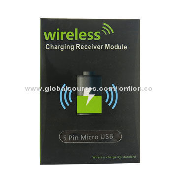 2014 OEM Accepted Wireless Charging Receiver for Samsung, iPhone with Hot Sell, 5V Output Voltage