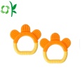 Food Grade Silicone Teether High Quality Silicone Rubber Nipple Shaped Teether Manufactory