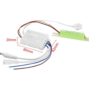 3-20W LED Emergency Kit with ABS Material LED Driver and Li-ion Battery for Indoor Use for LED Lighting