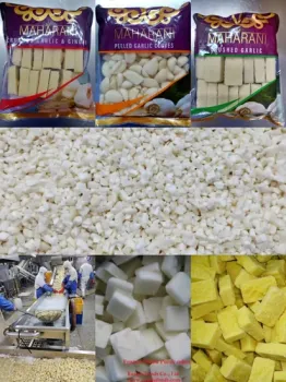 IQF Frozen Peeled Garlic Cloves